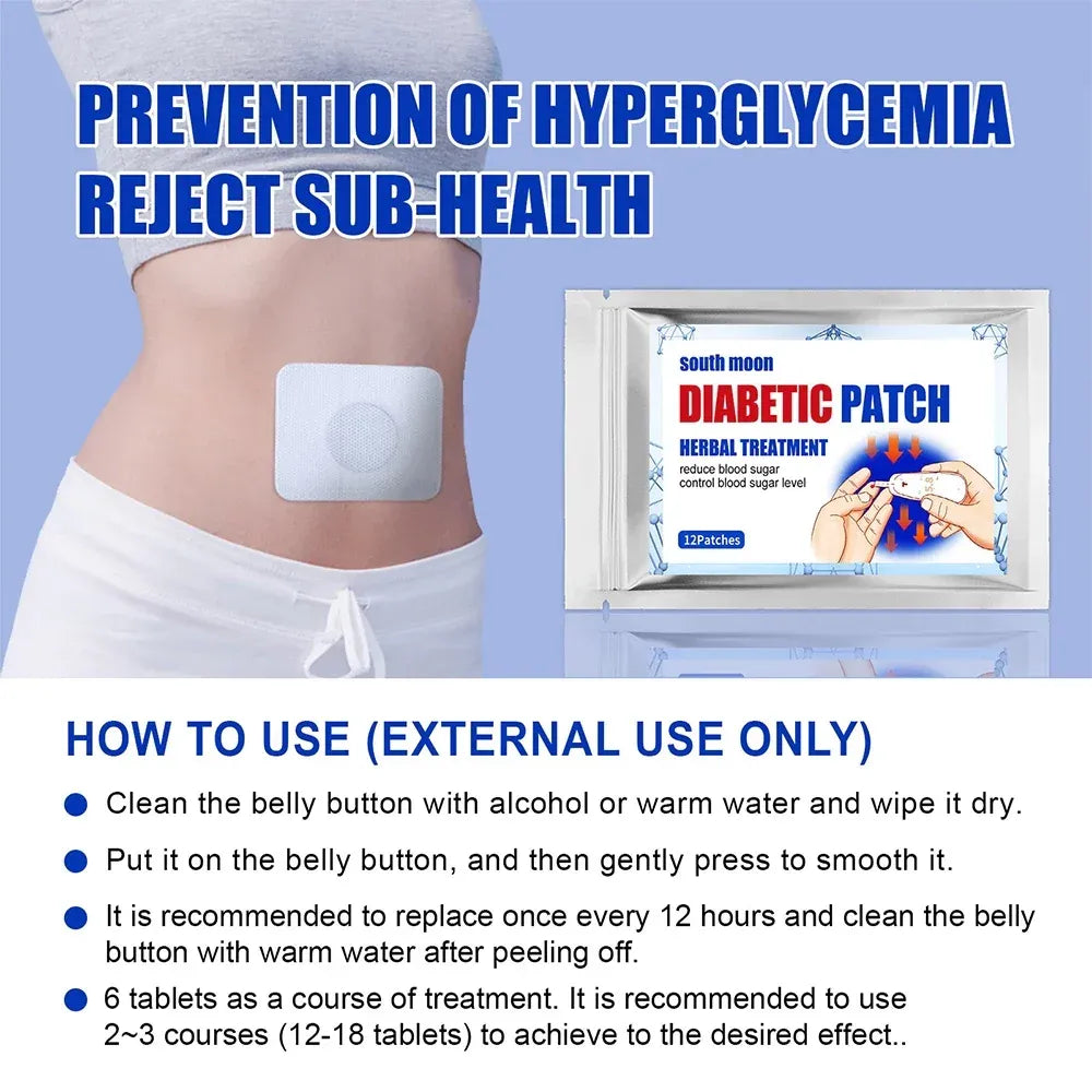 South Moon Diabetic - Blood Sugar Control Diabetic Patches |🔥BUY 1 GET 1 FREE🔥
