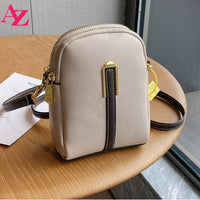 White - Pattern Stripe Crossbody Bag