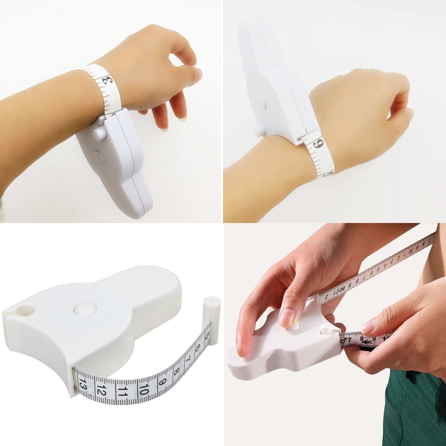 Automatic Retractable Body Measuring Tape with Lock Button – Buy 1 Get 1 FREE