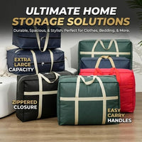 Large Foldable Clothing & Blanket Storage Bag