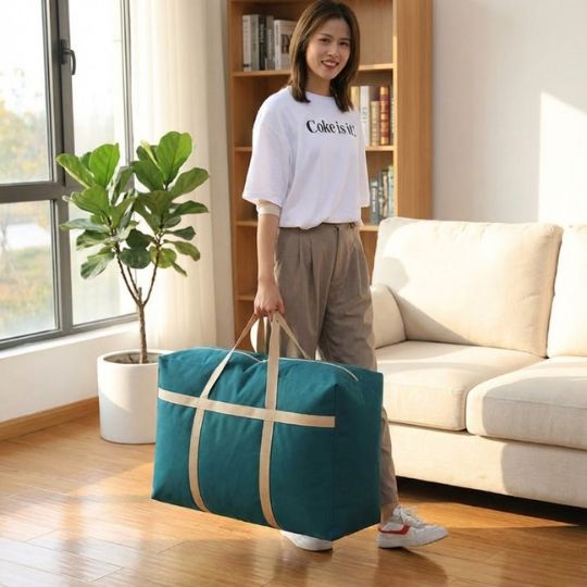 Large Foldable Clothing & Blanket Storage Bag