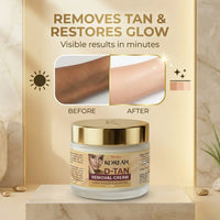 Korean D-Tan Removal Cream – Instant Tan Remover | Brightening & Deep Cleansing Face Cream (100g)