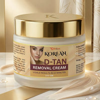 Korean D-Tan Removal Cream – Instant Tan Remover | Brightening & Deep Cleansing Face Cream (100g)