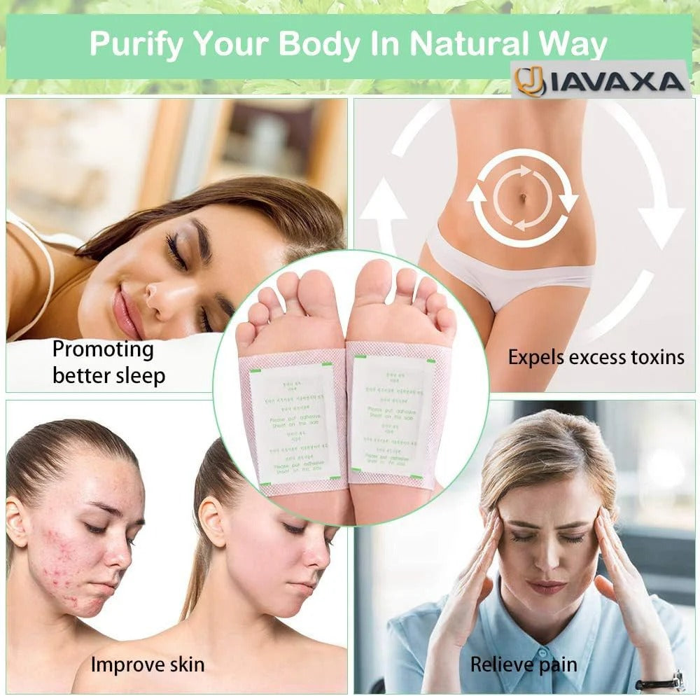 Premium Detox Foot Patches (Pack of 10) BUY 1 GET 1 FREE