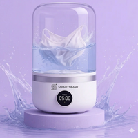 Mini Washing Machine (1L) – Compact, Powerful & Travel-Friendly!
