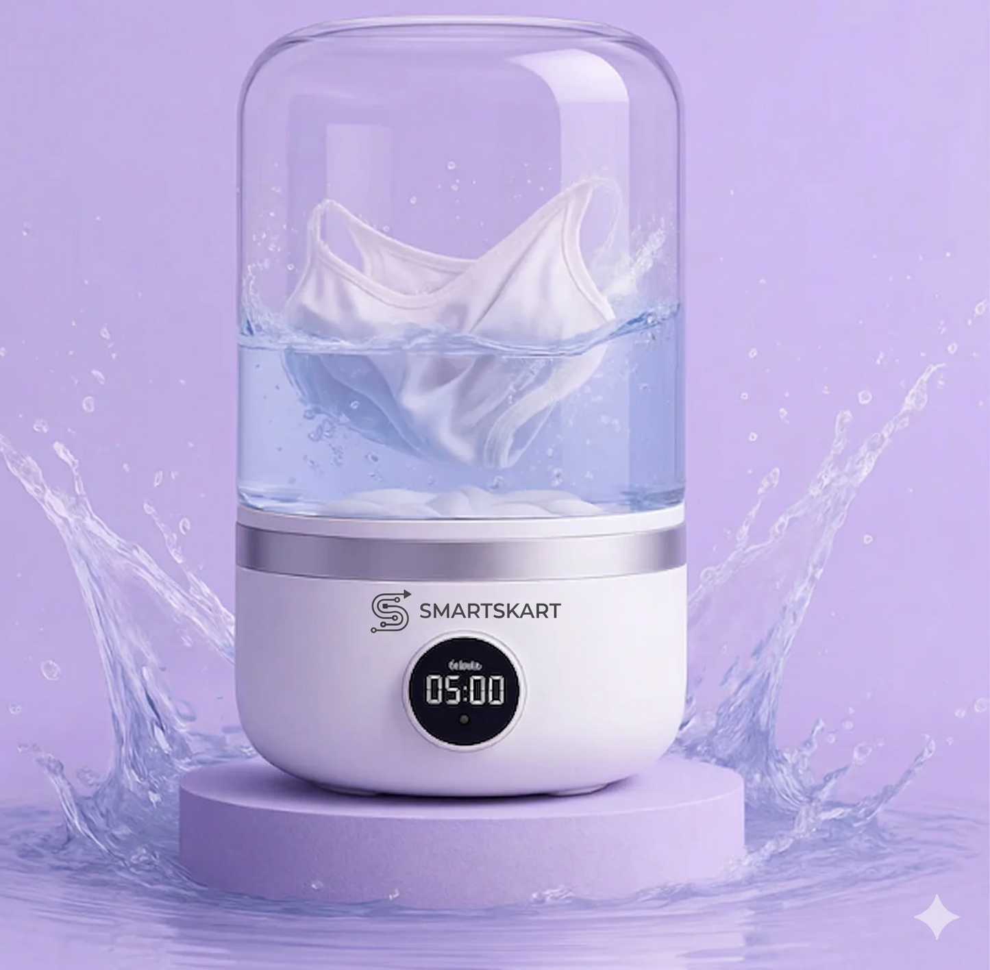 Mini Washing Machine (1L) – Compact, Powerful & Travel-Friendly!