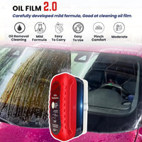 Instant Clear Car Glass Cleaner – Oil Film Removal Brush